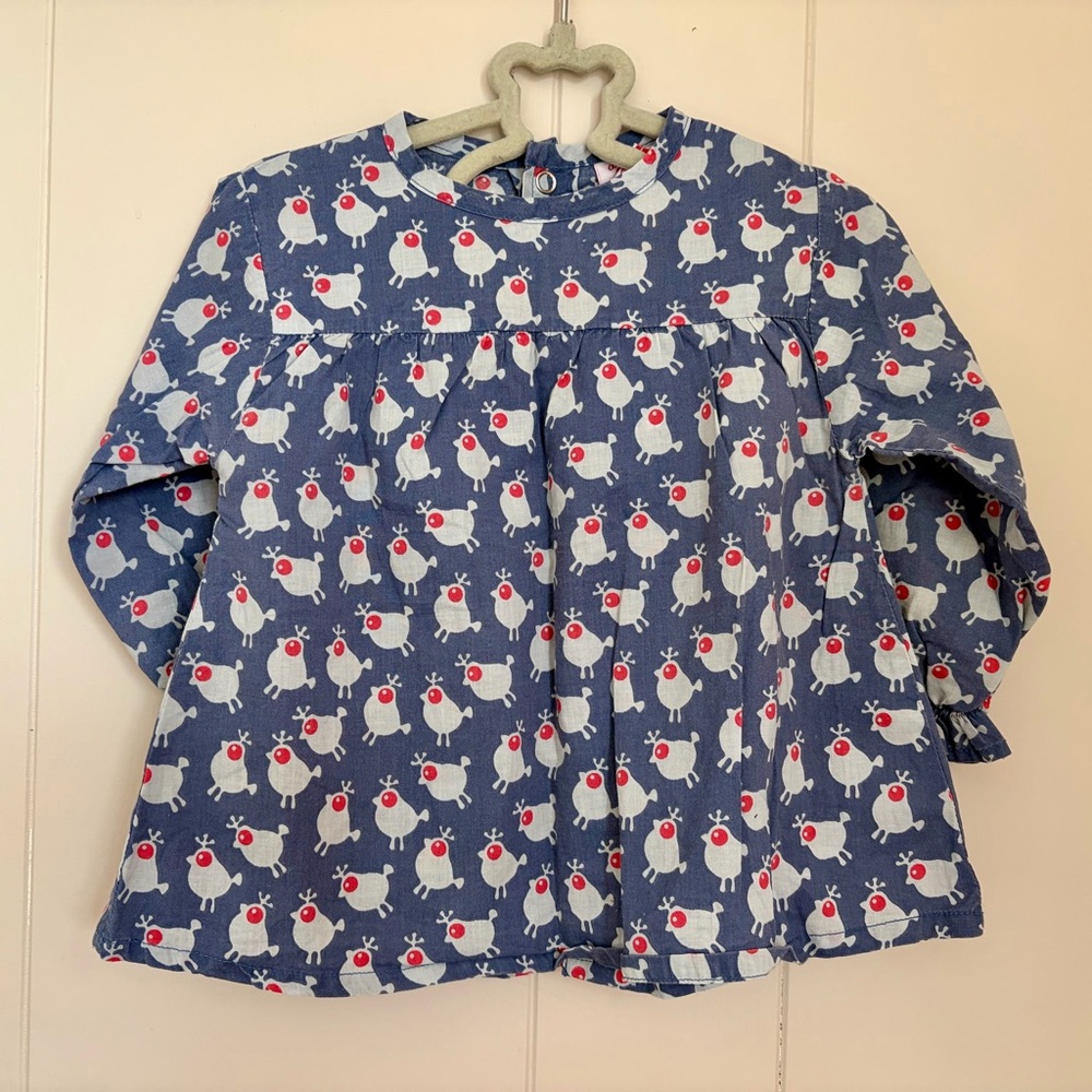 Cute French organic cotton tunic